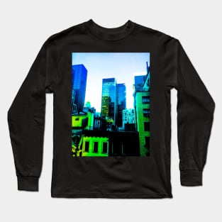 W 54th St, Midtown, Manhattan, NYC Long Sleeve T-Shirt